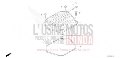 CYLINDER HEAD COVER CRF125FBS de 2025